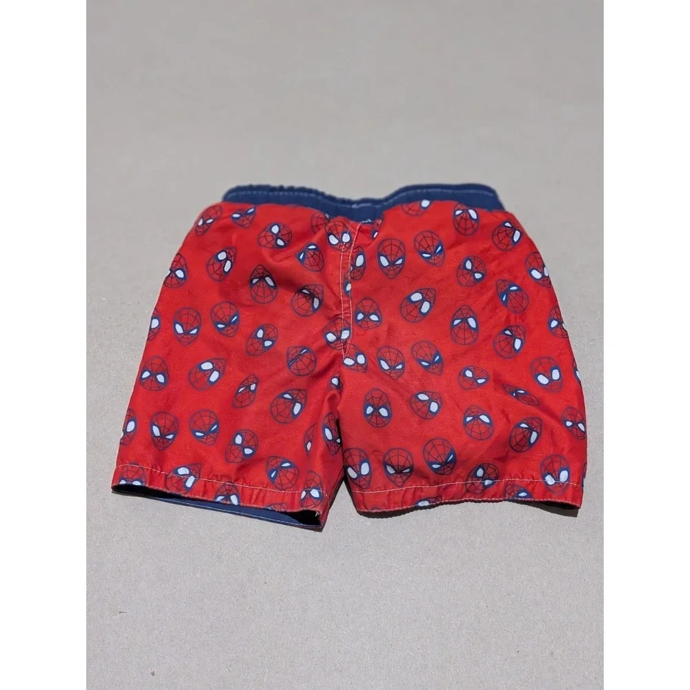 Marvel BOYS SWIM SHORTS TRUNKS SIZE 3T Spider Man ALL OVER PRINT Carter's